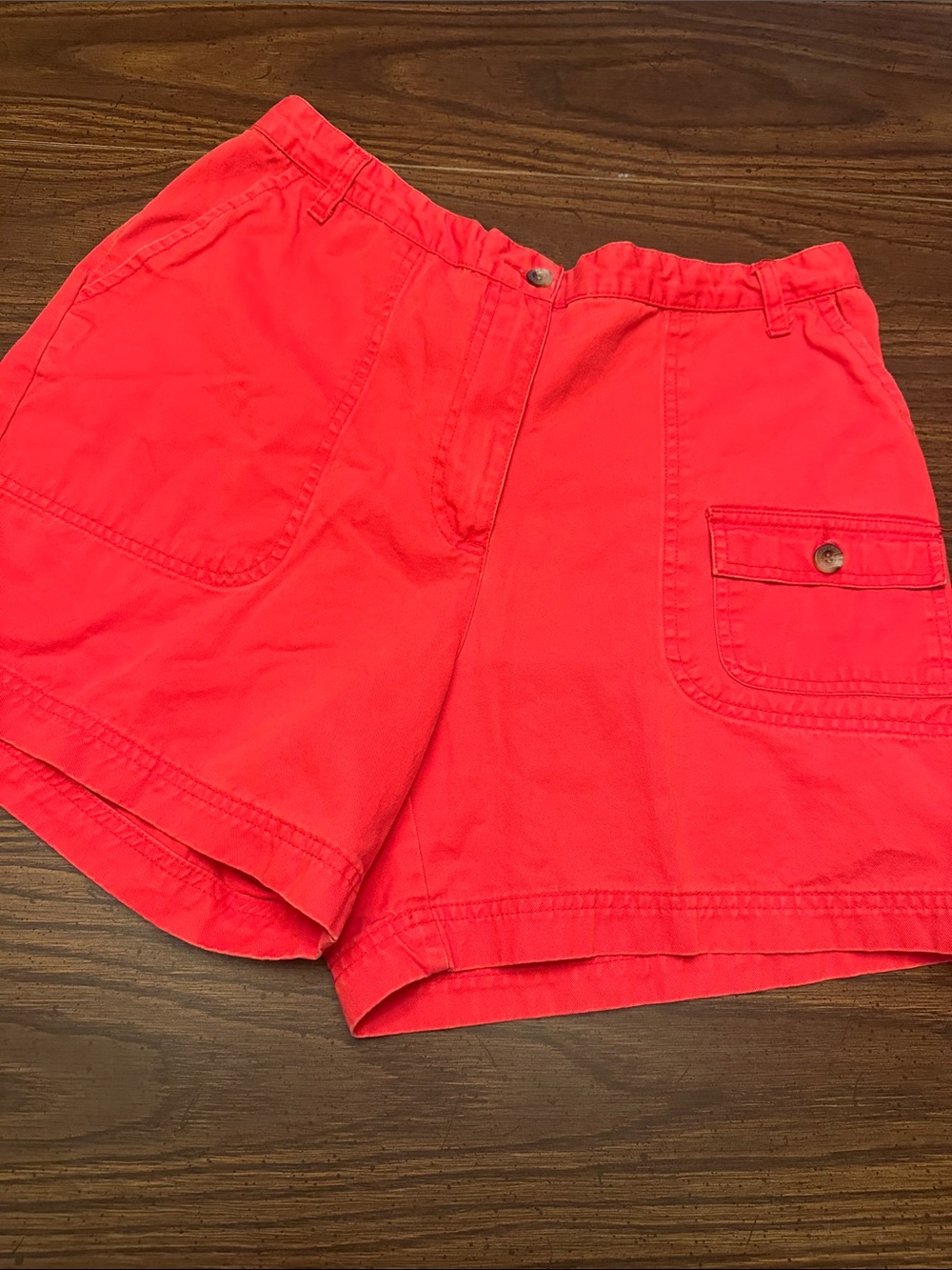 Duck Head Women’s Red Casual Bermuda Shorts